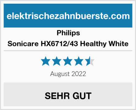 Philips Sonicare HX6712/43 Healthy White Test