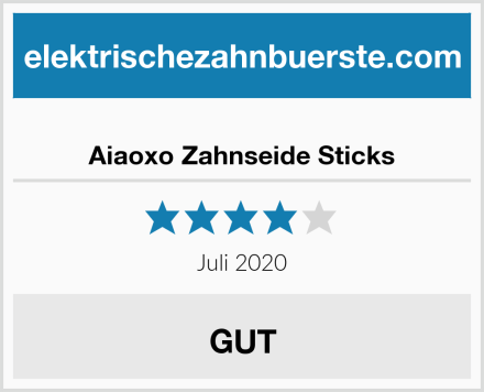  Aiaoxo Zahnseide Sticks Test