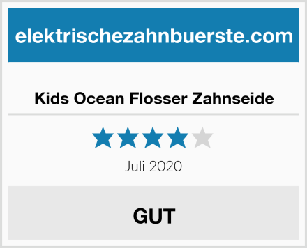  Kids Ocean Flosser Zahnseide Test