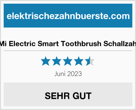 Xiaomi Mi Electric Smart Toothbrush Schallzahnbürste Test