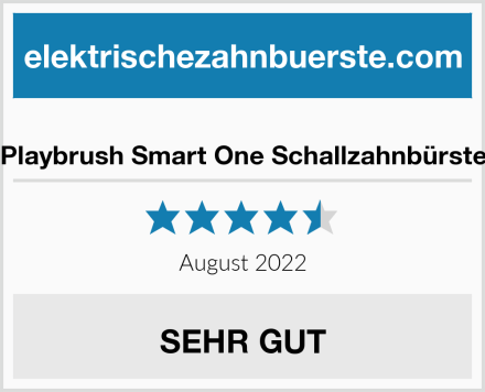  Playbrush Smart One Schallzahnbürste Test
